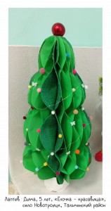 Лаптев  Дима, 5 лет, «Ёлочка - красавица»